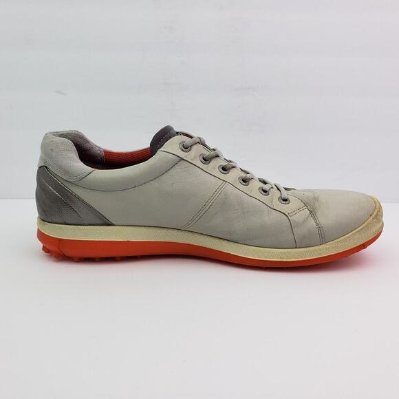 Ecco HydroMax Natural Motion Biom Mens Sz EU 45 US 11-11.5 Yak Leather Golf Shoe main image 13